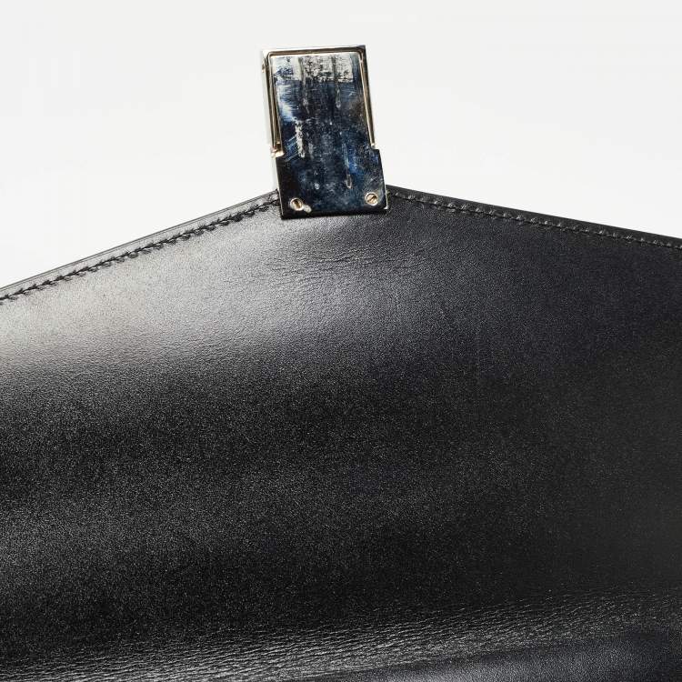 Pre Owned Montblanc Black Leather Meisterstuck Briefcase