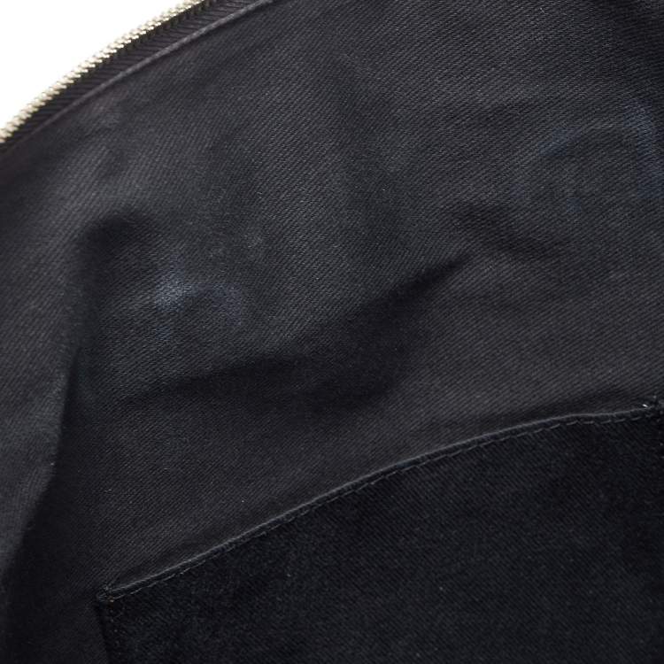 Pre Owned Montblanc Black Leather Meisterstück Document Briefcase Bag