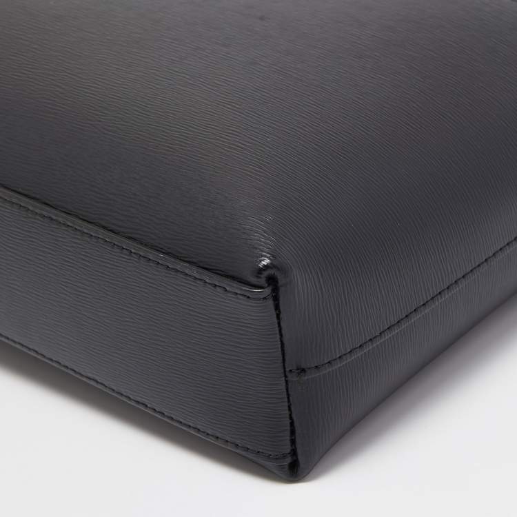 Pre Owned Montblanc Black Leather 4810 Westside Slim Document Case