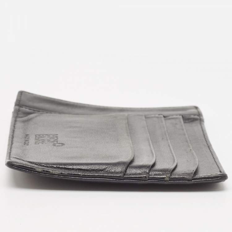 Pre Owned Montblanc Black Leather Urban Spirit Card Holder