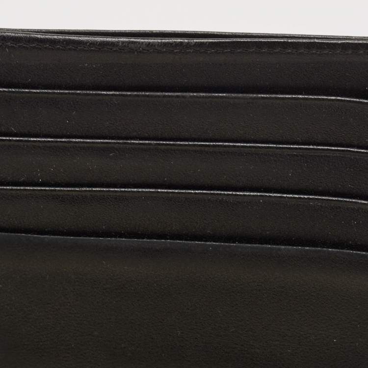 Pre Owned Montblanc Black Leather Urban Spirit Card Holder