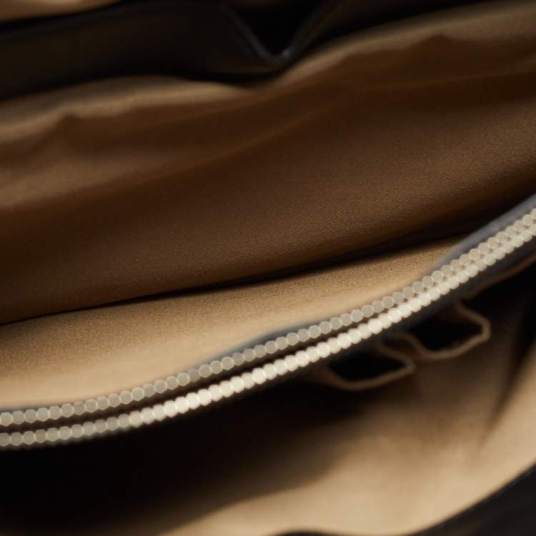 Pre Owned Montblanc Black Leather Meisterstück Urban Briefcase