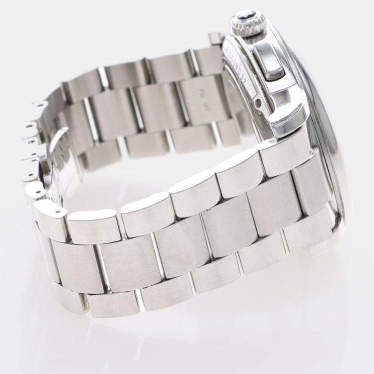 Pre Owned Montblanc 4810 114856 Automatic Silver Stainless Steel Men's Wristwatch 43 mm