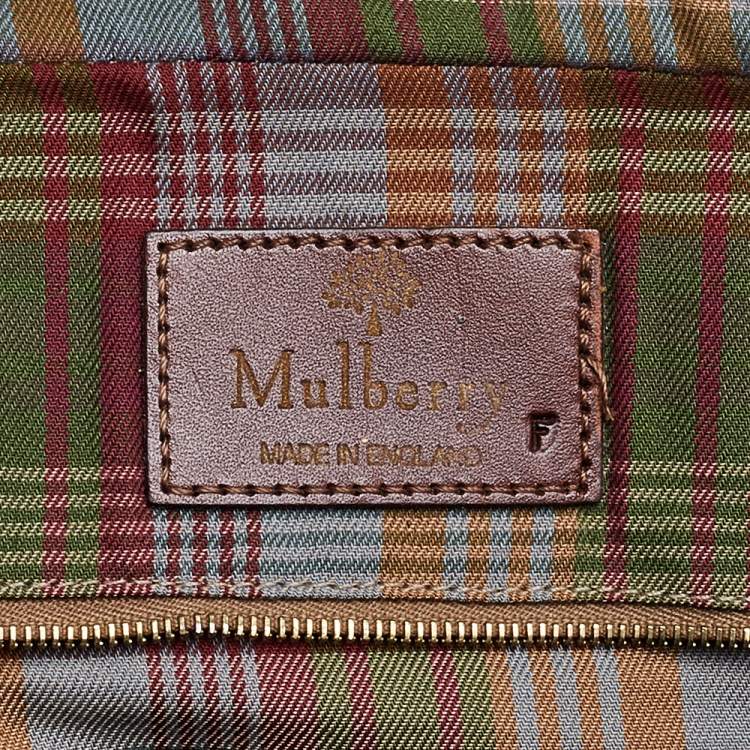 Pre Owned Mulberry Black Leather Laptop Bag