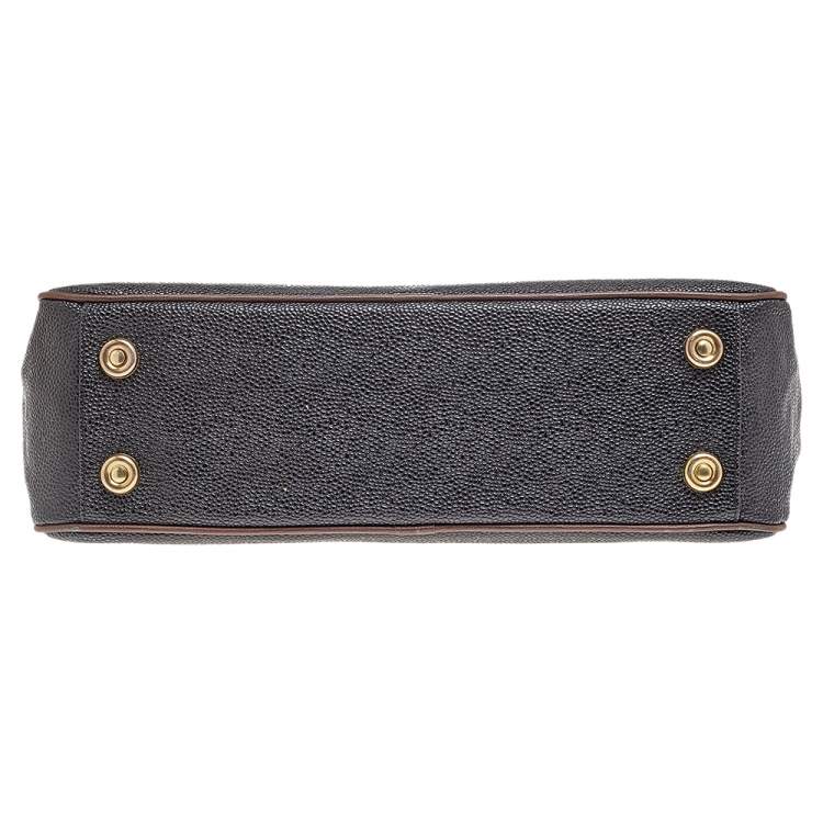 Pre Owned Mulberry Black Leather Laptop Bag
