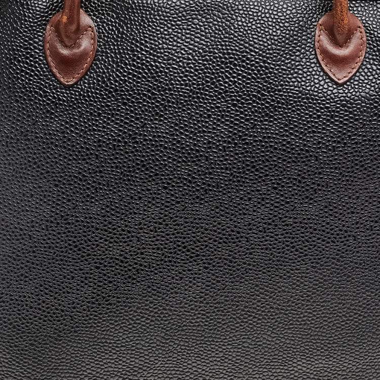 Pre Owned Mulberry Black Leather Laptop Bag
