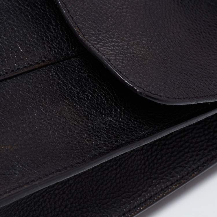 Pre Owned Mulberry Black Leather Antony Messenger Bag
