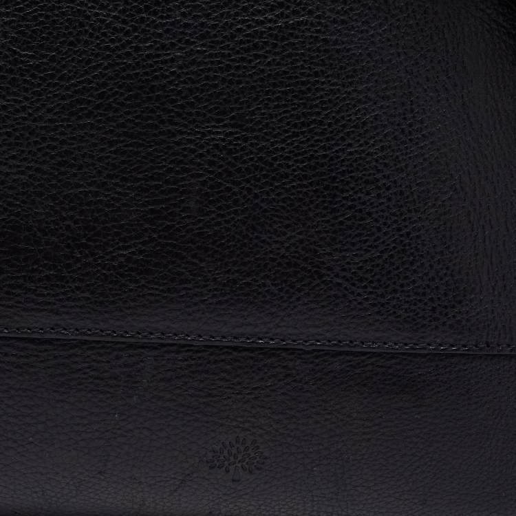Pre Owned Mulberry Black Leather Antony Messenger Bag
