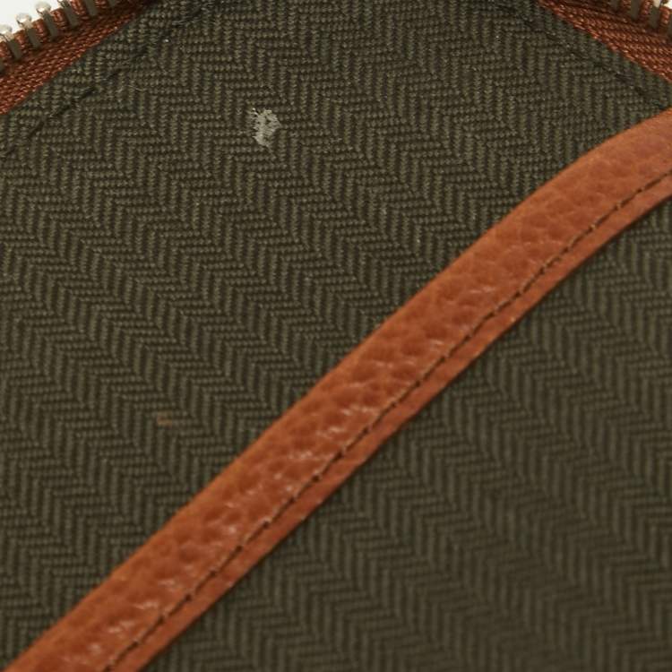 Pre Owned Mulberry Brown Leather Belgrave Document Portfolio 