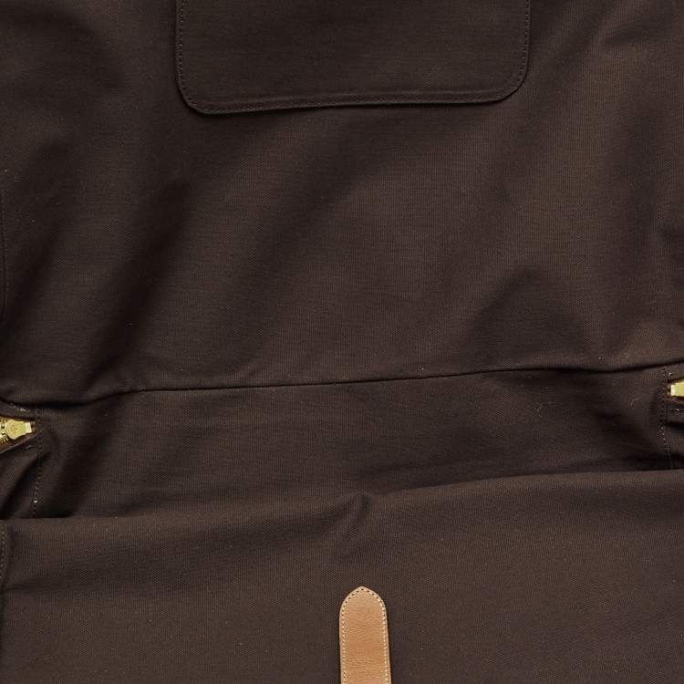 Pre Owned Mulberry Tan Leather Name Tag Suitcase