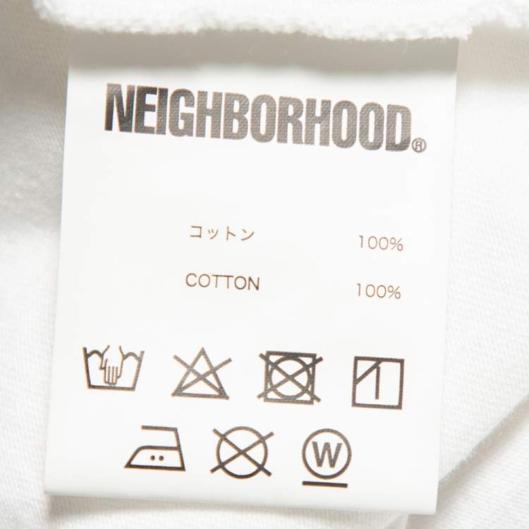 مملوكة مسبقًا  NEIGHBORHOOD X Breaking Bad White Cotton Mr. White Printed T-Shirt L