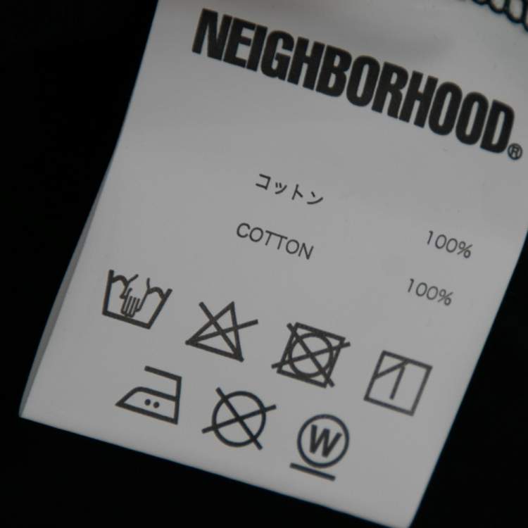 Pre Owned  NEIGHBORHOOD X Breaking Bad Black Cotton Mr. White Printed T-Shirt L