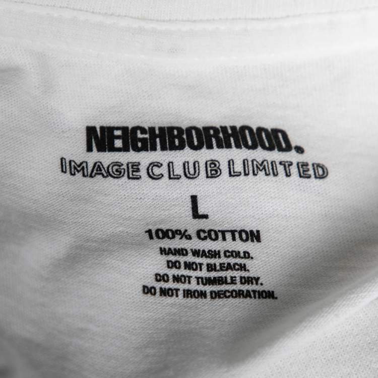 Pre Owned Neighborhood x Image Club Limited N.W.A Print Cotton T-Shirt L