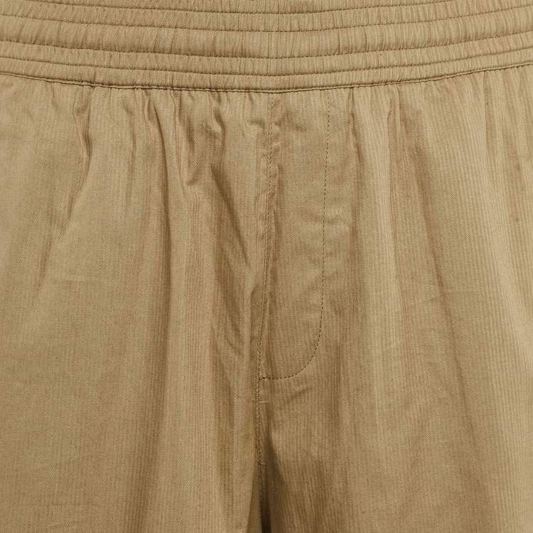 Pre Owned Neil Barrett Beige Cotton Shorts XL
