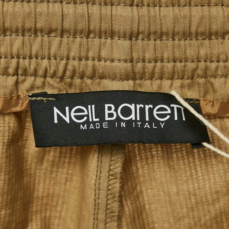 Pre Owned Neil Barrett Beige Cotton Shorts XL