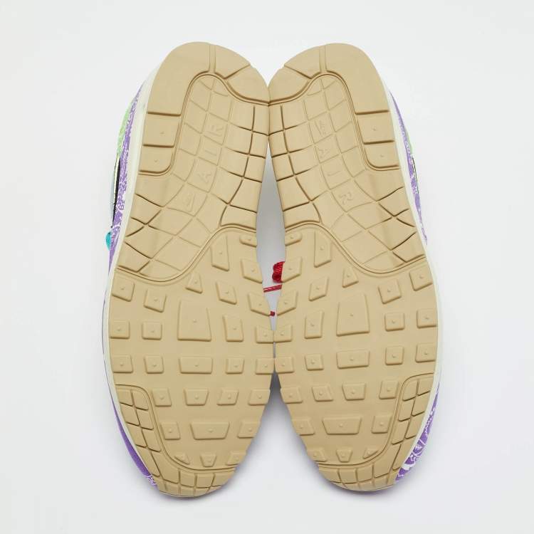 Pre Owned Nike Multicolor Canvas Air Max 1 SP Concepts Far Out Sneakers Size 44.5