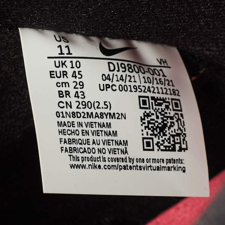 Pre Owned Nike SB Dunk Pro Medium Grey Pink Size 45 Grey Nubuck and Leather High Top Sneakers