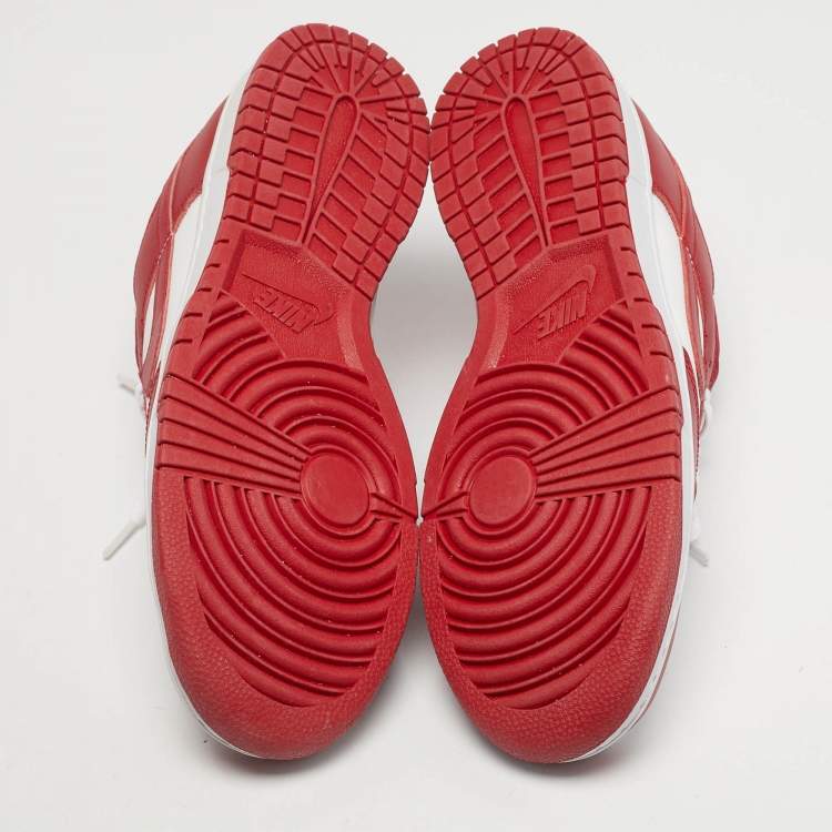 مملوكة مسبقًا Nike Dunk USC Size 46 White/Red Leather Low Top Sneakers
