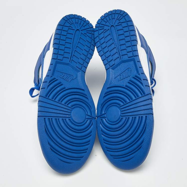 مملوكة مسبقًا Nike Dunk Game Royal Size 43 Blue/White Leather High Top Sneakers