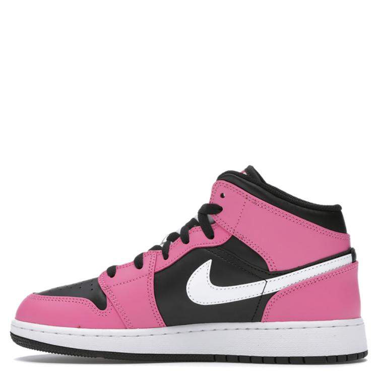 Pre Owned Nike Jordan 1 Mid Pinksicle Sneakers Size 38.5