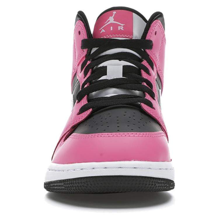 Pre Owned Nike Jordan 1 Mid Pinksicle Sneakers Size 38.5