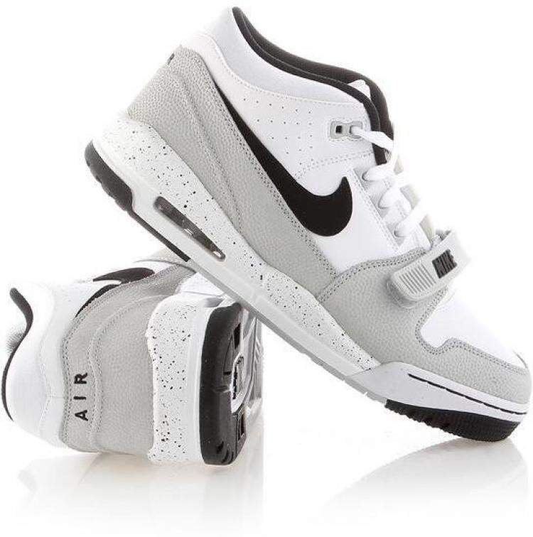 Pre Owned Nike White/Black Air Alphalution Sneakers Size EU 41