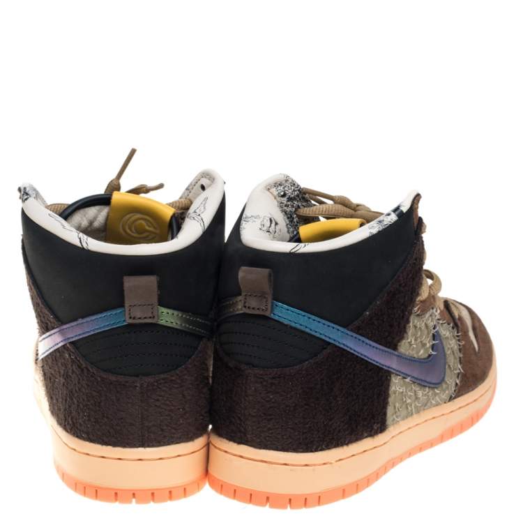 Pre Owned Concepts x Nike SB Dunk High TurDUNKen Sneakers Size 41