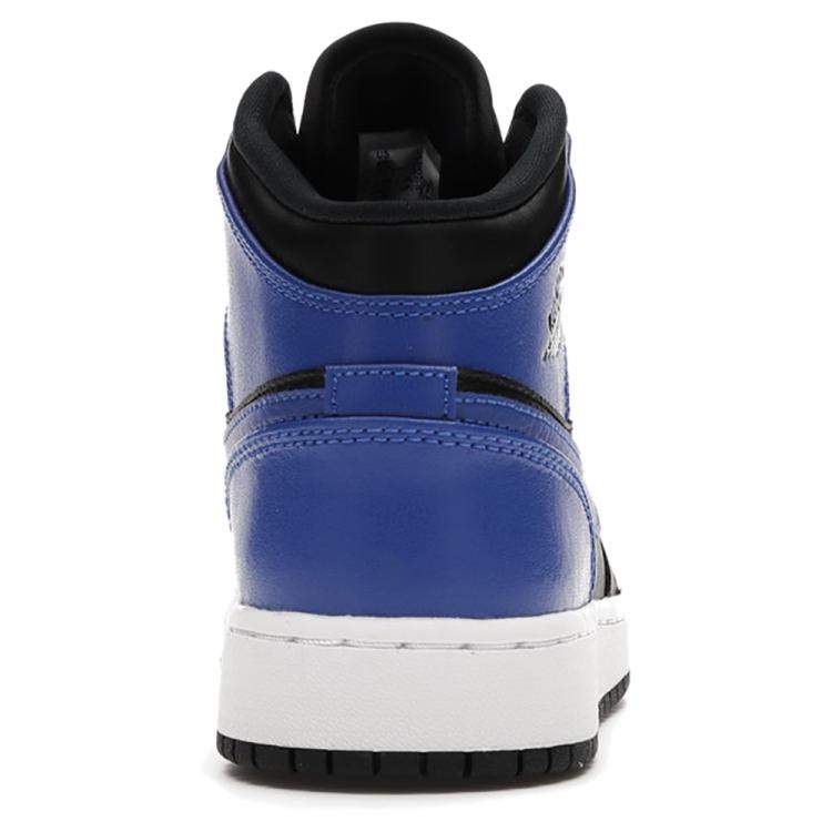 Pre Owned Nike Jordan 1 Mid Royal US Size 5Y EU Size 37.5