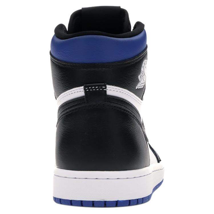Pre Owned Nike  Jordan 1 High Royal Toe Sneakers Size EU 44 US 10