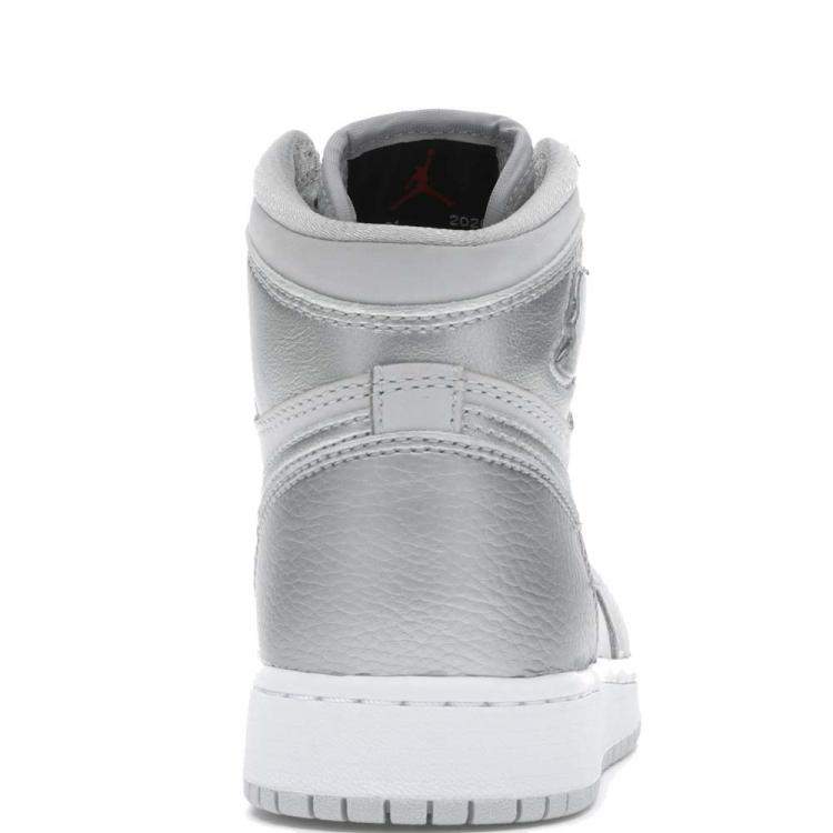 Pre Owned Nike Jordan 1 Retro High CO Japan Neutral Grey Sneakers Size US 4.5Y (EU 36.5)