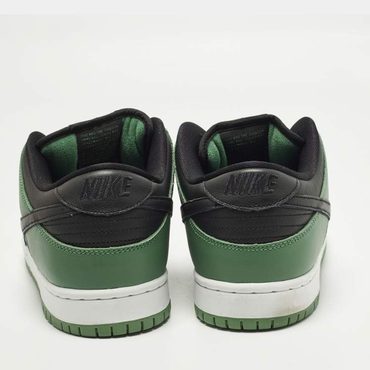 Pre Owned Nike SB Dunk Low Size 45 Tricolor Leather Lace Up Sneakers