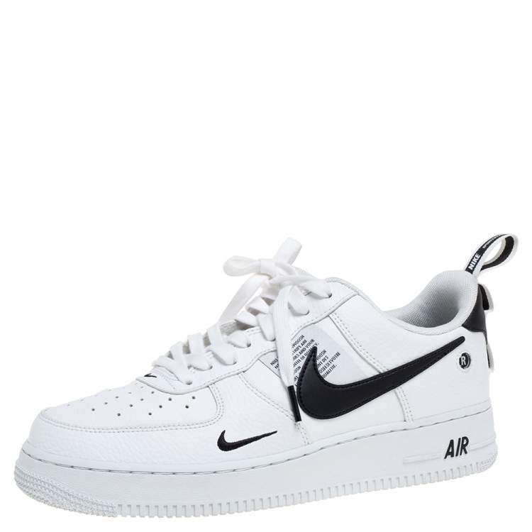 I need eyelash Cancel Nike Air Force One White Leather Utility Low Top Sneakers Size 42.5 Nike |  TLC