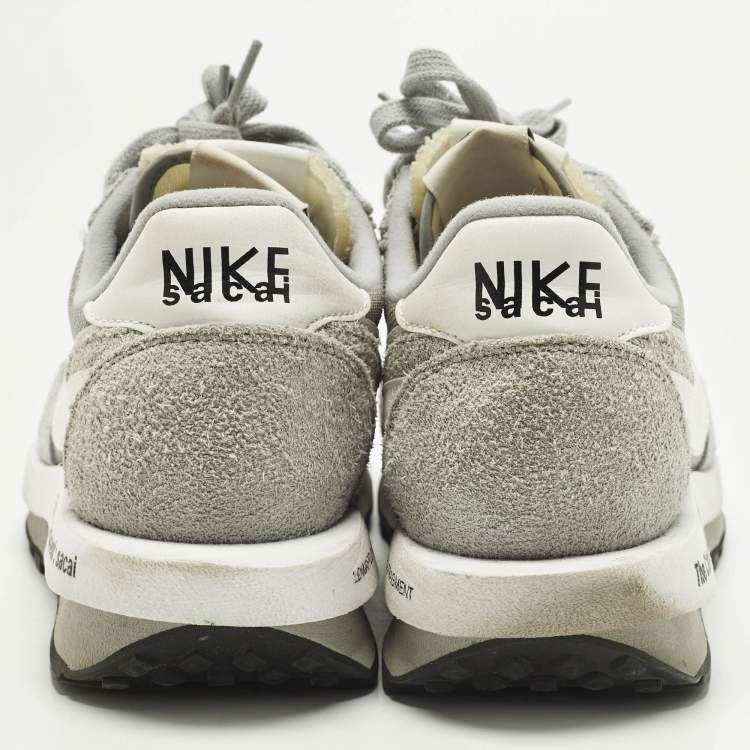 Pre Owned حذاء رياضي نايكي x ساكاي متعدد الألوان جلد وشبك أل دي وفل مقاس 42.5