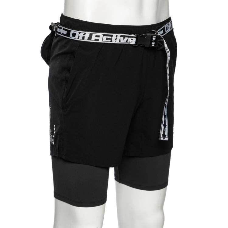 Off white shop running shorts