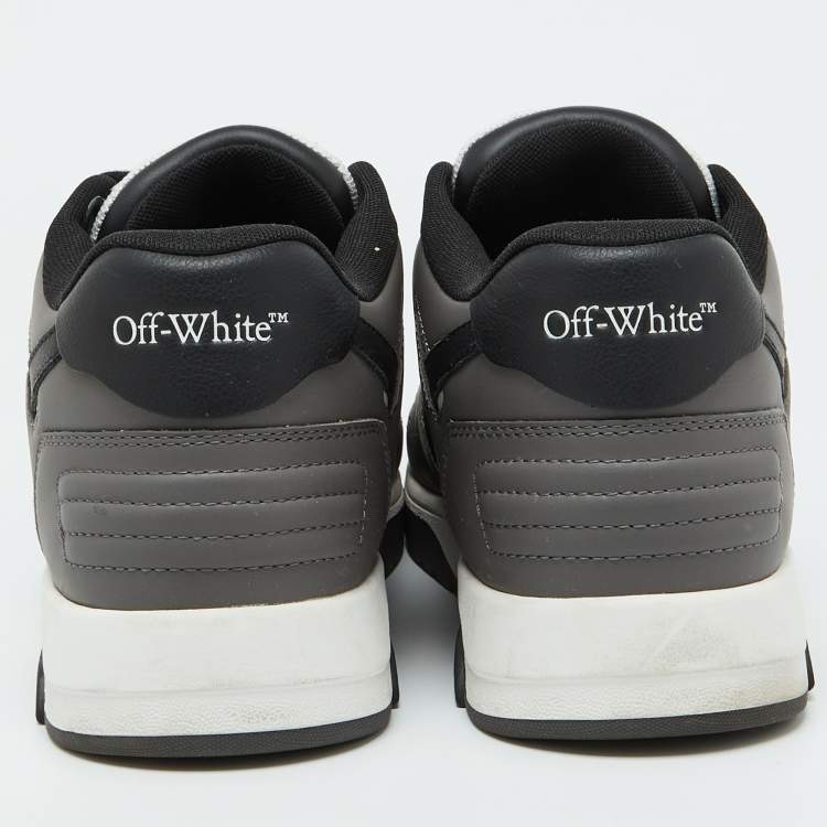 Pre Owned Off-White Tri-Color Leather Out Of Office Sneakers Size 44
