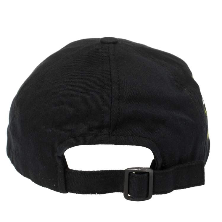 Pre Owned Off-White Black Fabric Baseball Cap