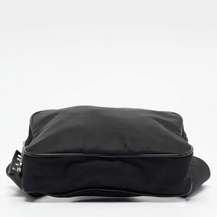 Pre Owned Off-White Black Nylon Arrow Tuc Belt Bag