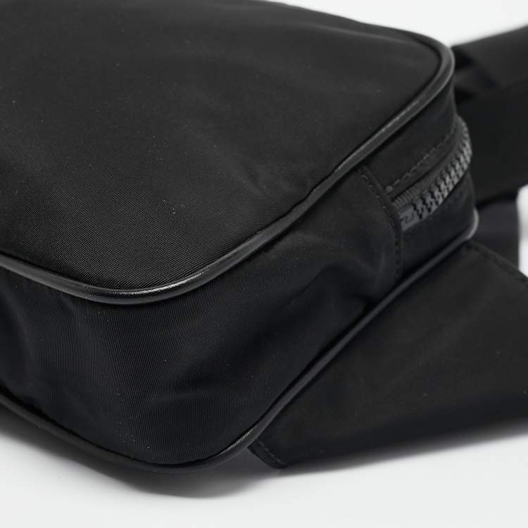 Pre Owned Off-White Black Nylon Arrow Tuc Belt Bag