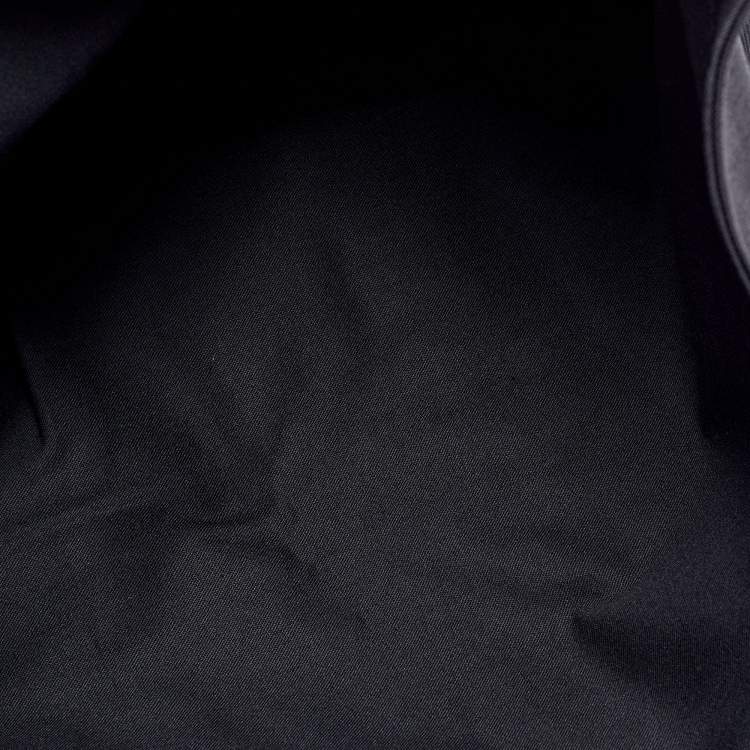 Pre Owned Off-White Black Canvas Tote