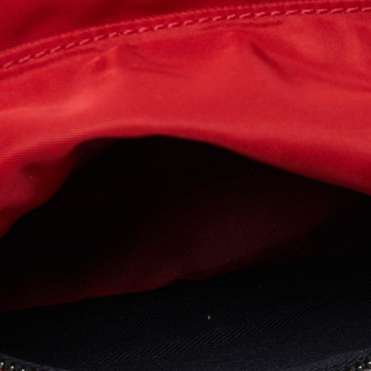 مملوكة مسبقًا Off-White Red Nylon Messenger Bag