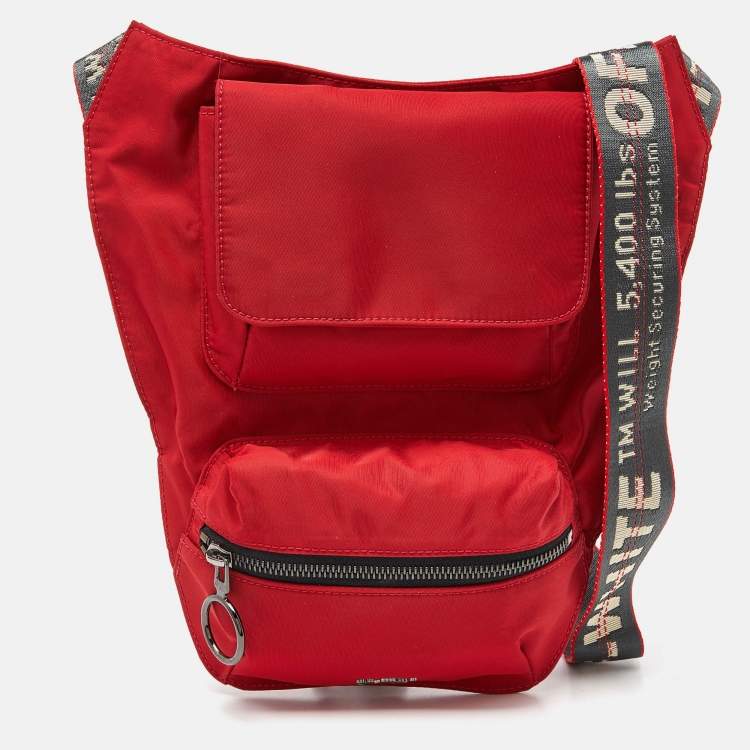 Quik Wikk Shoulder Cross Body Bag: Red