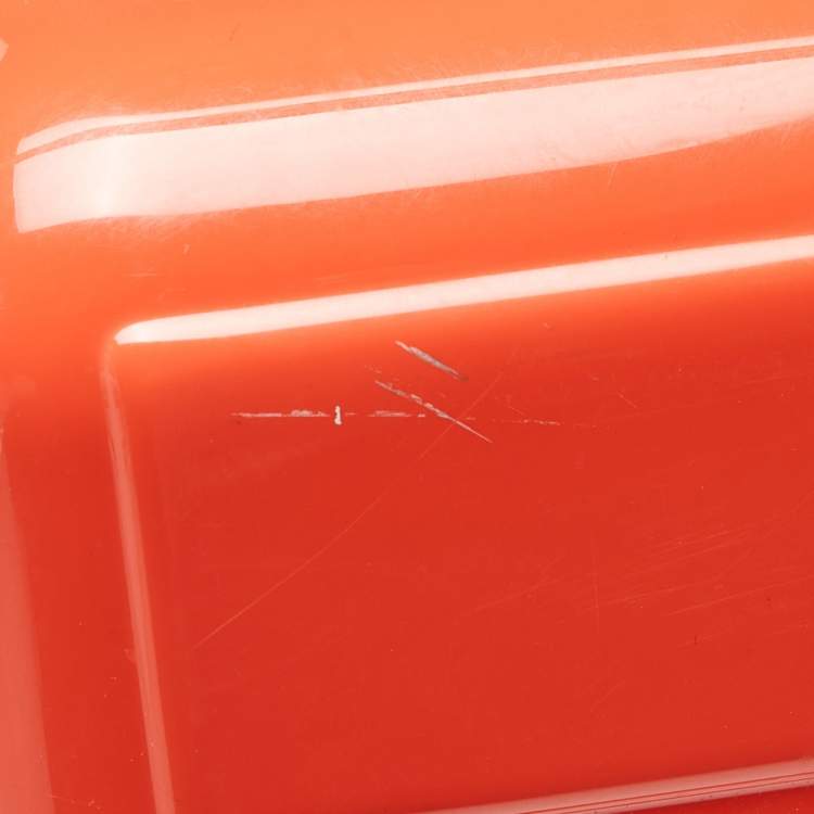 Pre Owned Off-White x Rimowa Orange PVC Virgil Abloh Suitcase