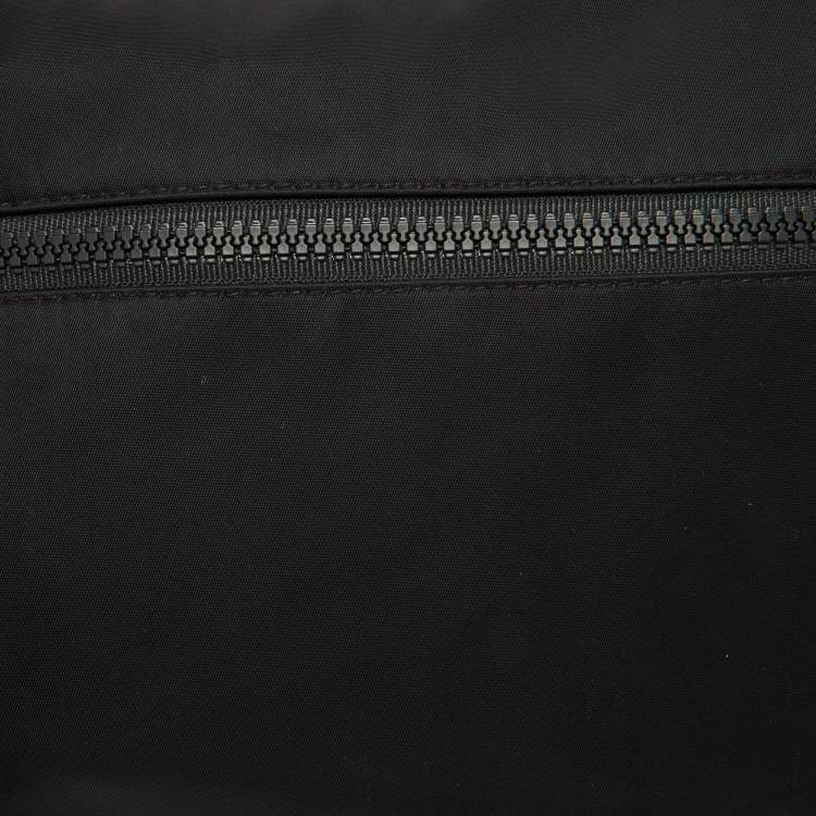 Pre Owned Off-White Black Nylon Off-Core Messenger Bag