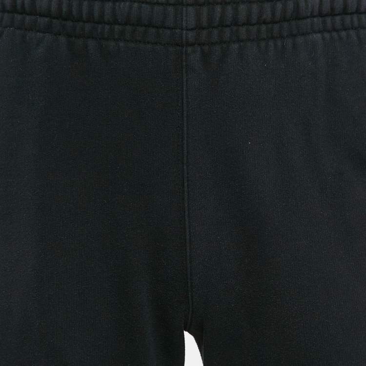 Pre Owned Off-White Black Arrow Print Cotton Knit Sweatpants M