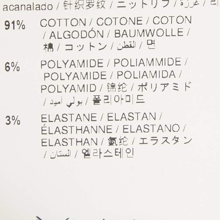 Pre Owned Off-White Black Logo Print Synthetic Bomber Jacket L