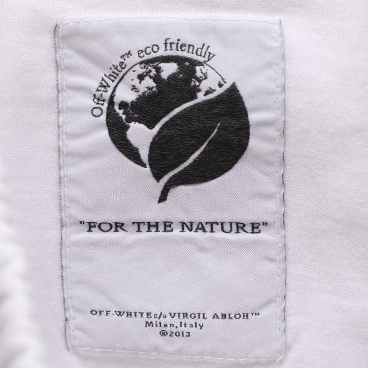 Pre Owned Off-White White Cotton Short S