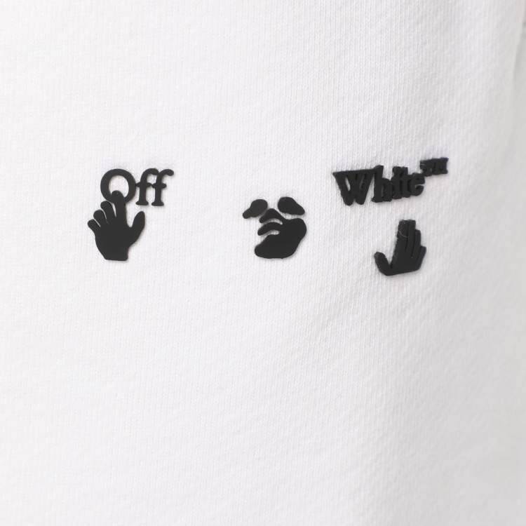 Pre Owned Off-White White Cotton Short S