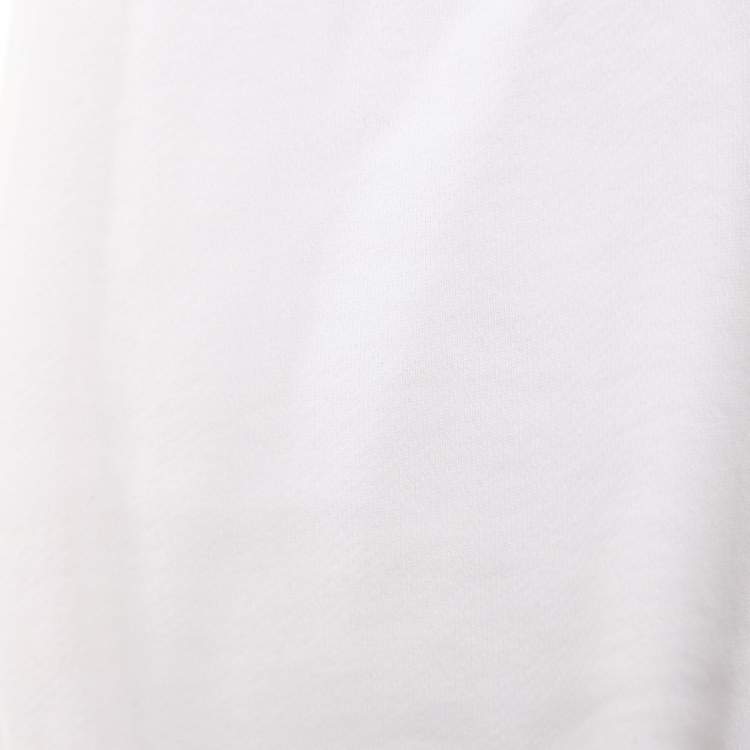 Pre Owned Off-White White Cotton Short S