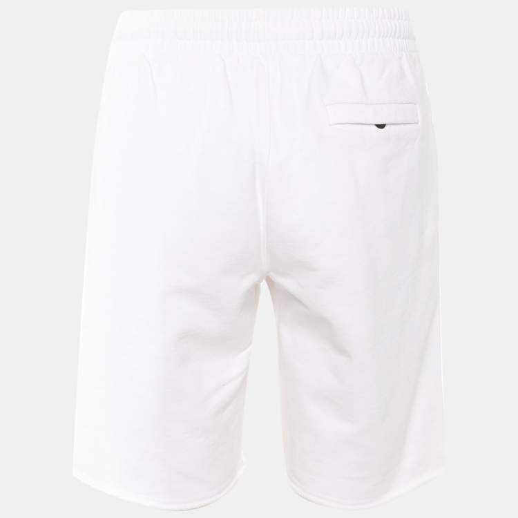 Pre Owned Off-White White Cotton Short S