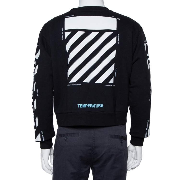 off white temperature crewneck